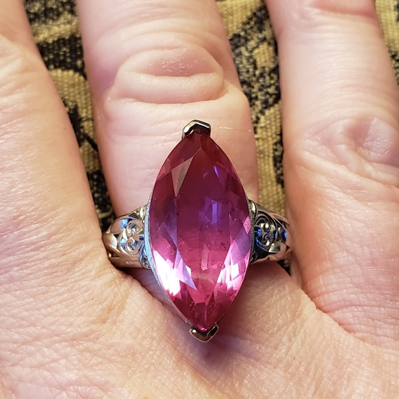 D'joy Jewelry - Radiant Orchid Quartz  Solitaire Ring